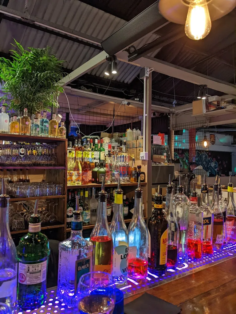 Behind Bar