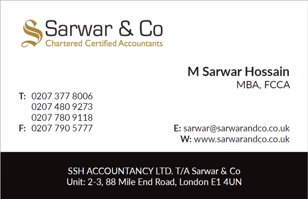 Sarwar & Co - Chartered Certified Accountants