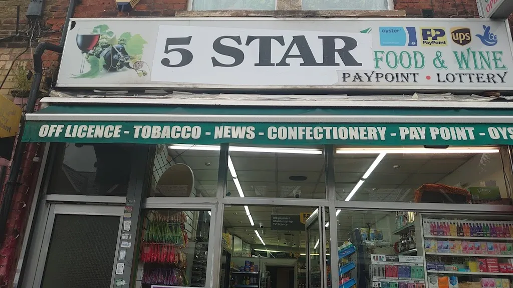 5 Star Food And Wine