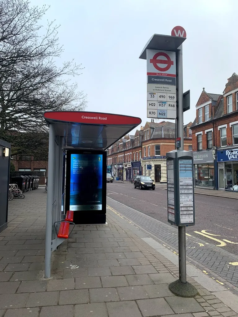 Cresswell Road (Stop W)