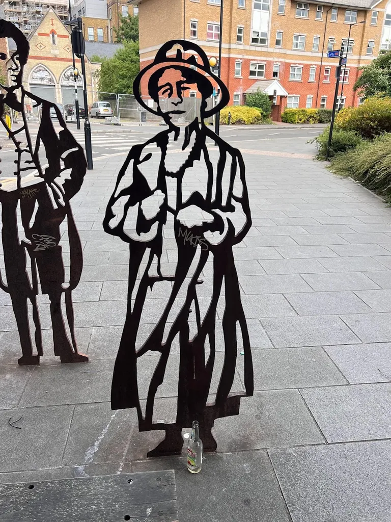Dame Peggy Ashcroft - Steel Statue