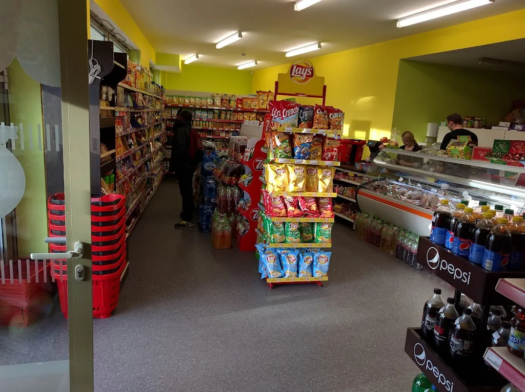 European grocery shop