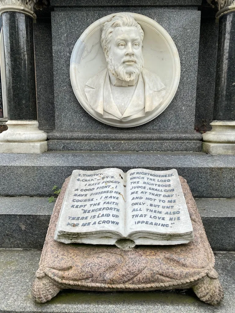 Grave of Charles Haddon Spurgeon