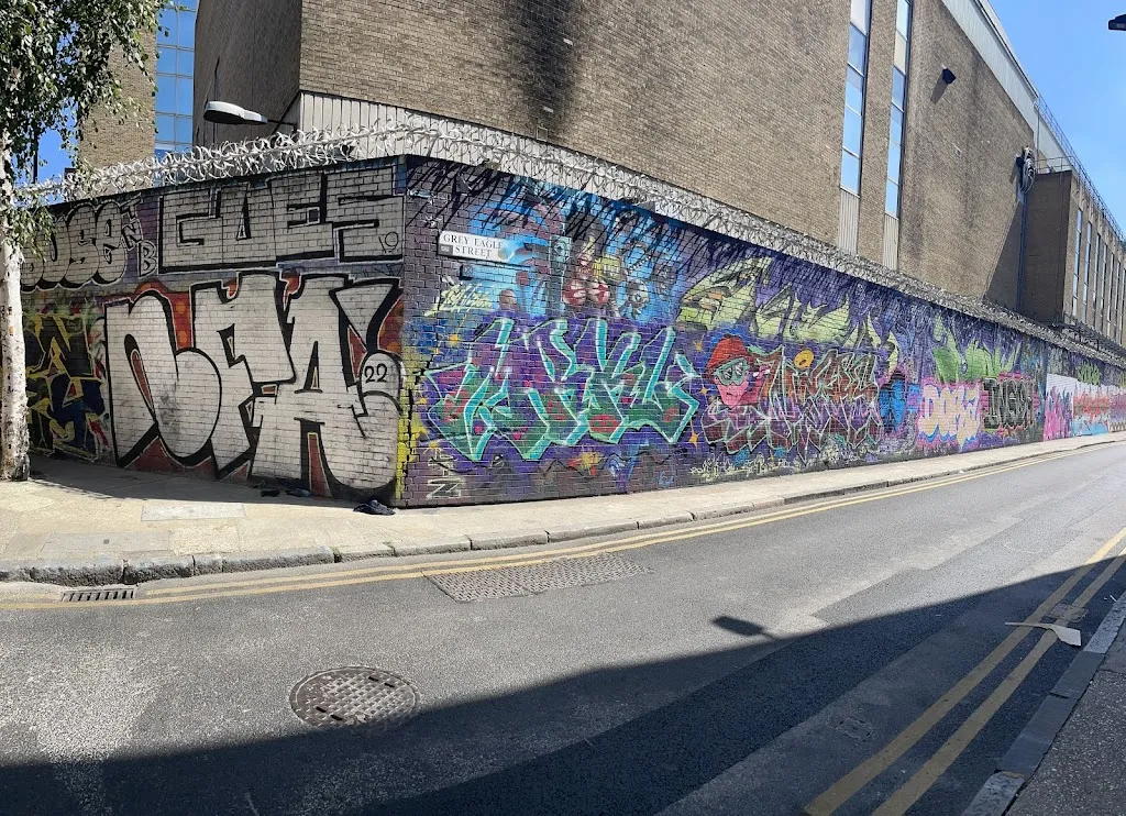 Grey Eagle Graffiti wall