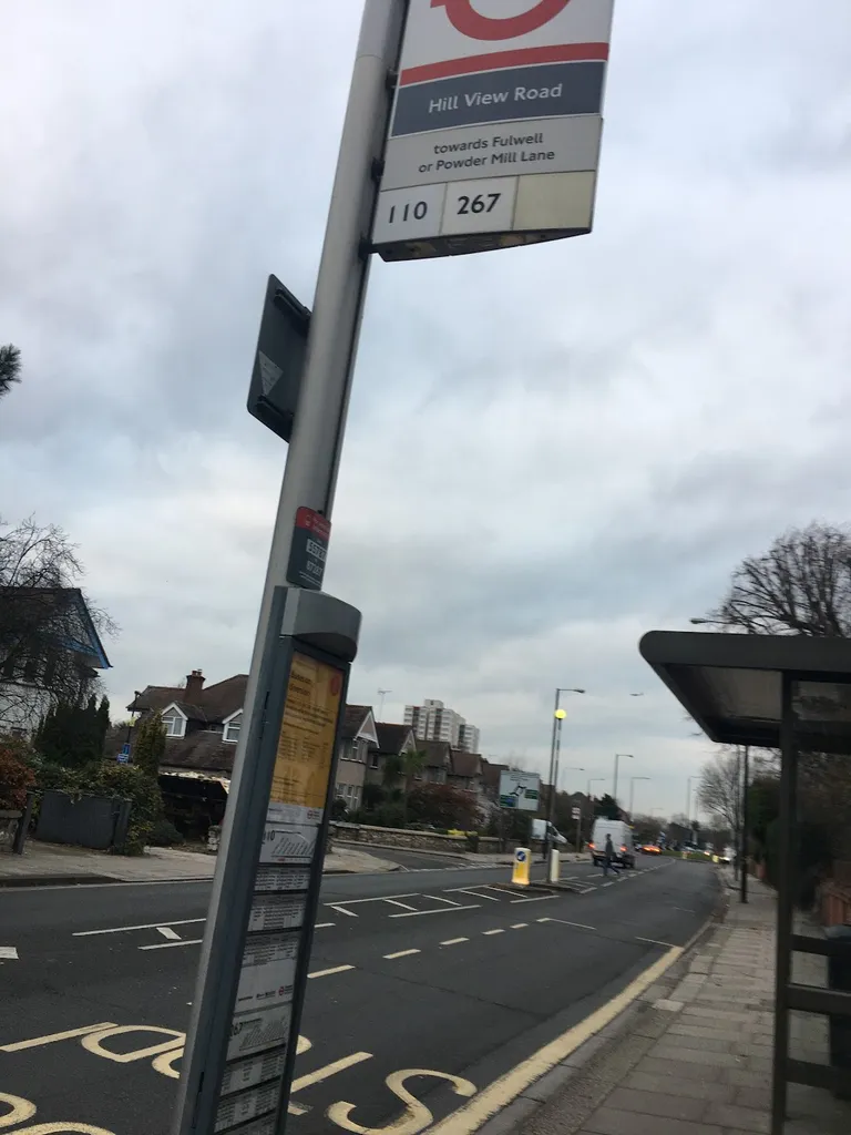Hill View Road (Stop E)