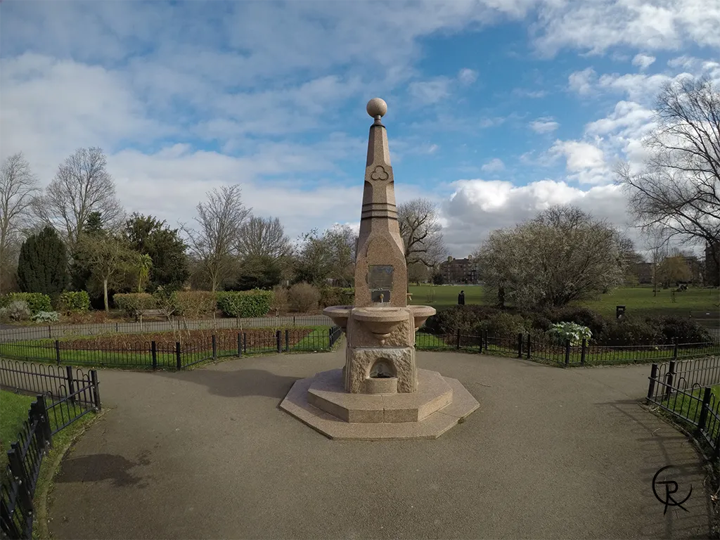 Joseph Beck memorial fountain