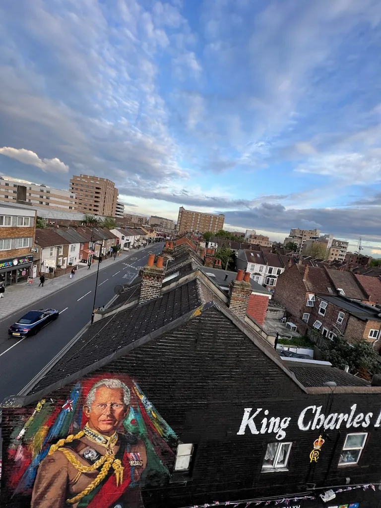 King Charles Mural