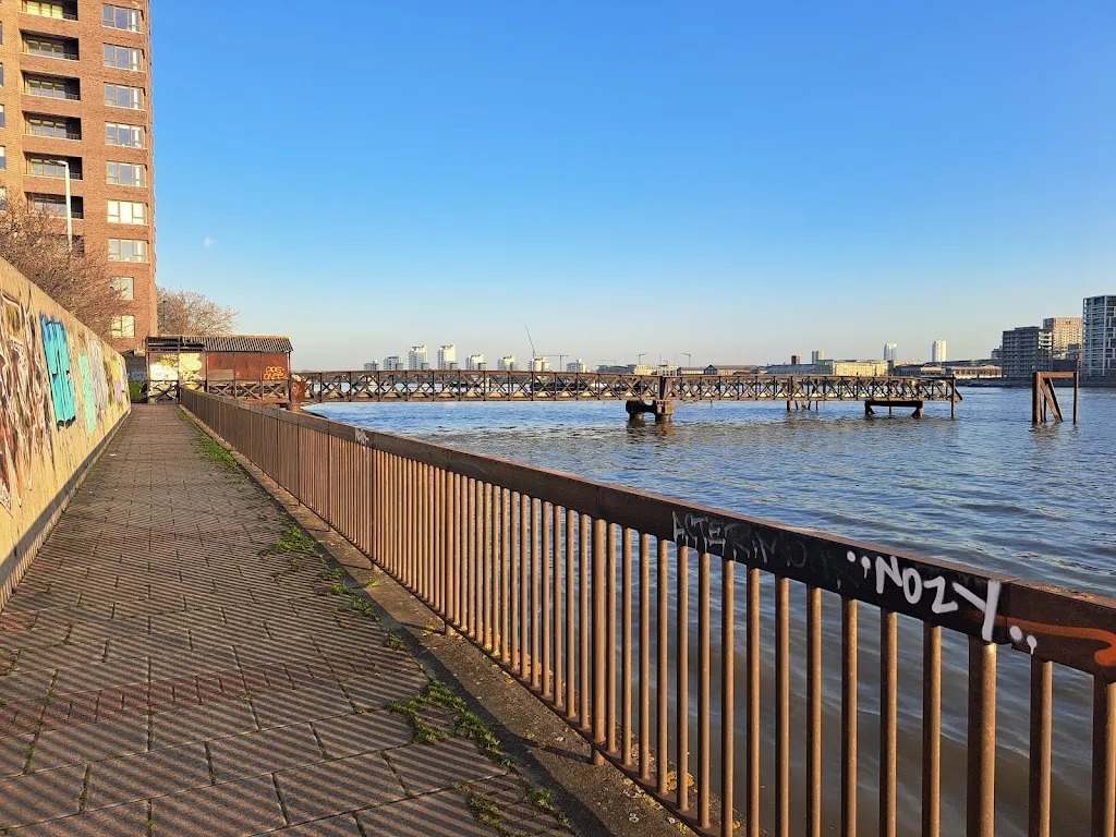 Old North Woolwich pier 1854