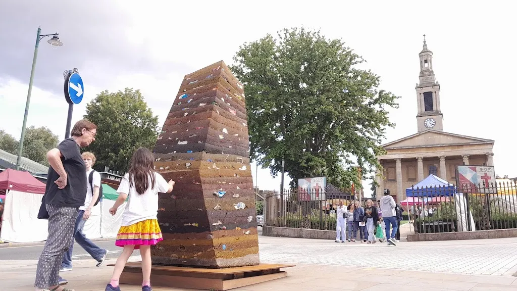 Plastic Mountain public artwork