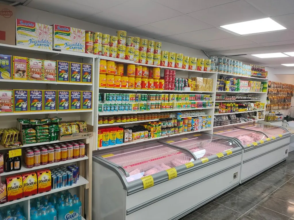 Seafood & Halal Meat Supermarket Fish Shop, Croydon