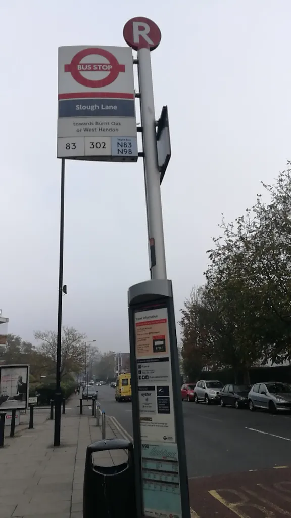 Slough Lane (Stop R)