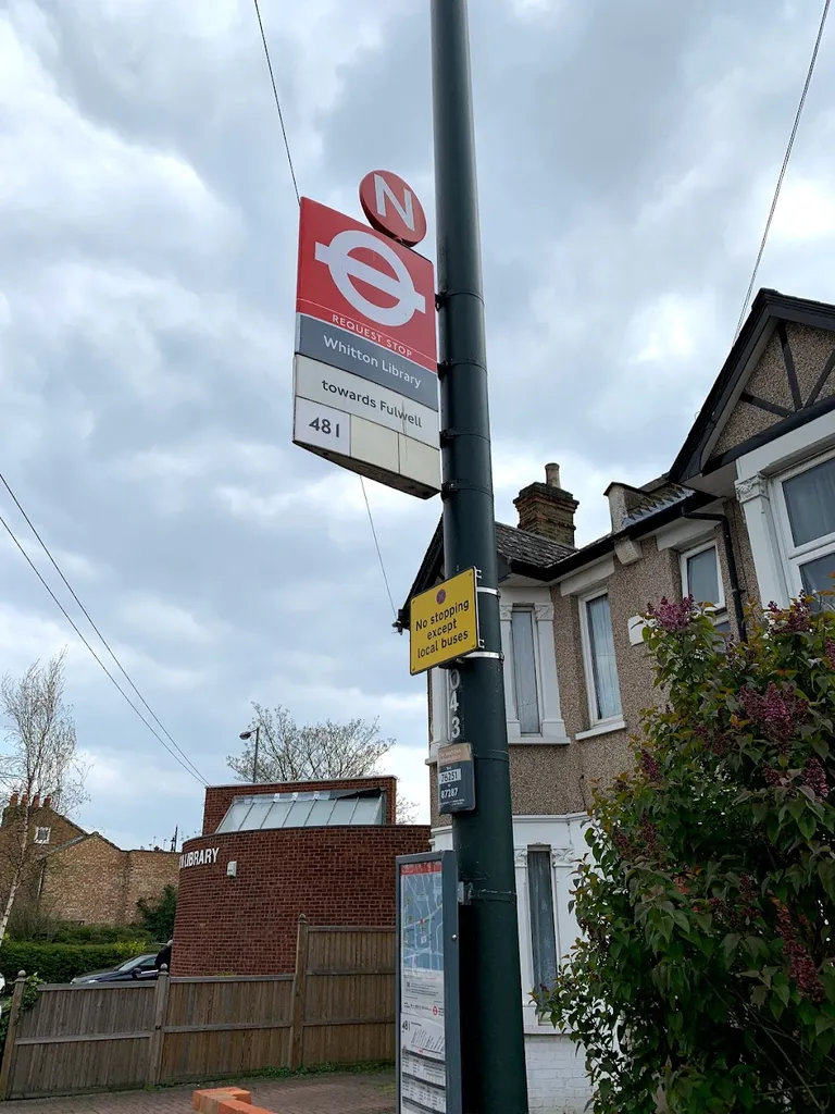 Whitton Library (Stop N)