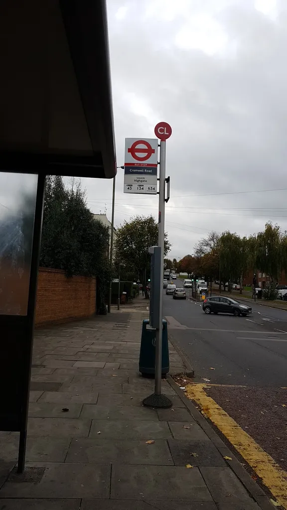 Cromwell Road (Stop CL)