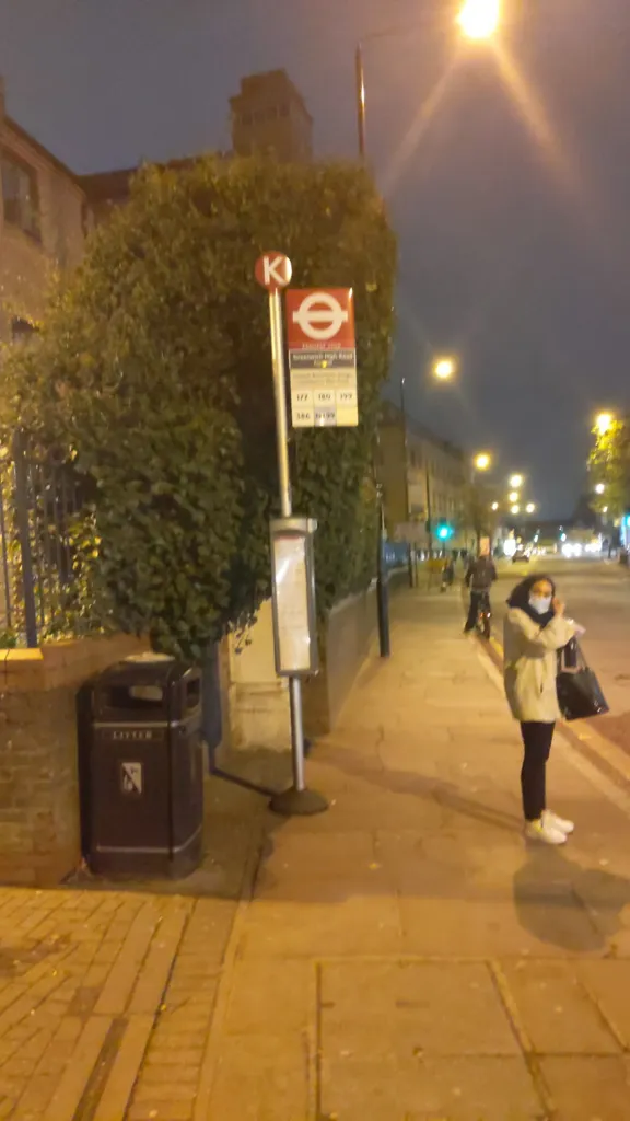Greenwich High Road Royal Hill (Stop K)