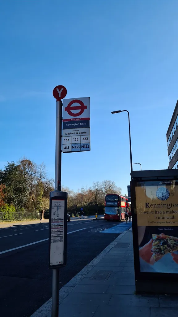 Kennington Road (Stop Y)