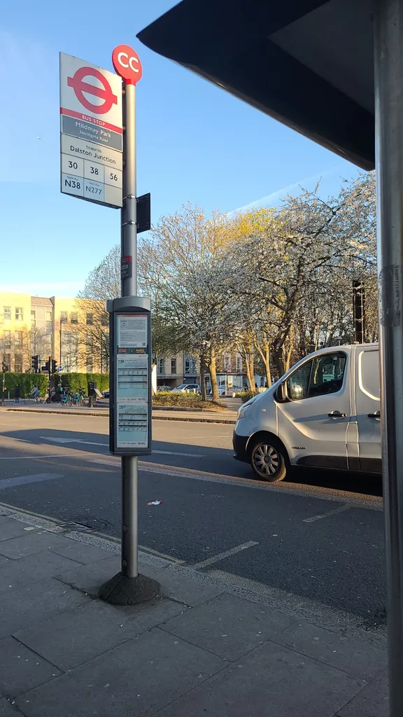 Mildmay Park Southgate Road (Stop CC) 1 Mildmay Park Southgate Road (Stop CC)