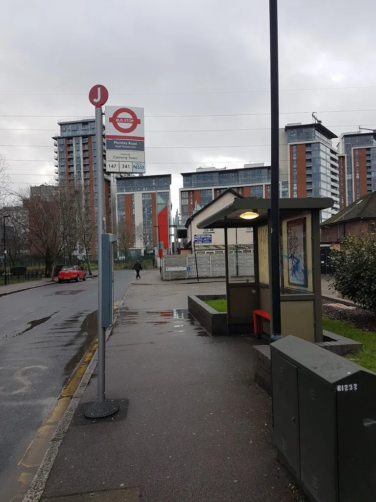 Munday Road / Royal Victoria (Stop J)