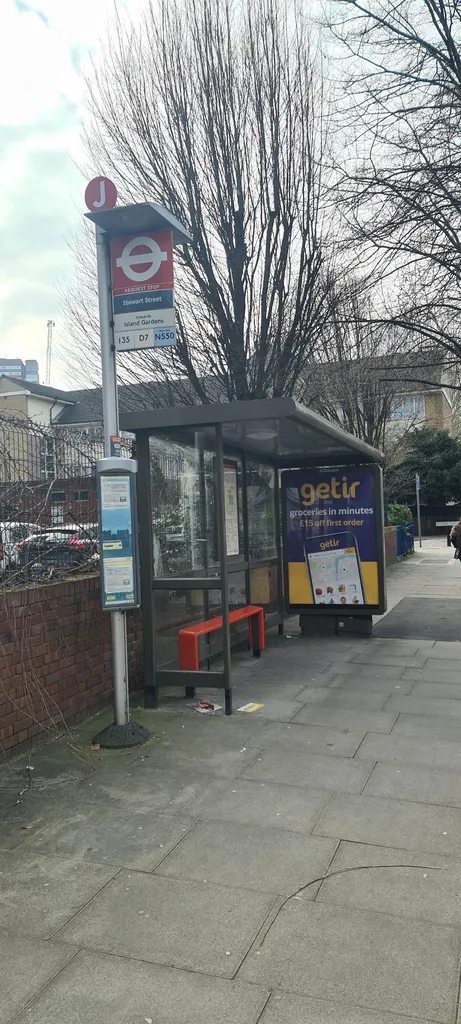 Stewart Street (Stop J)