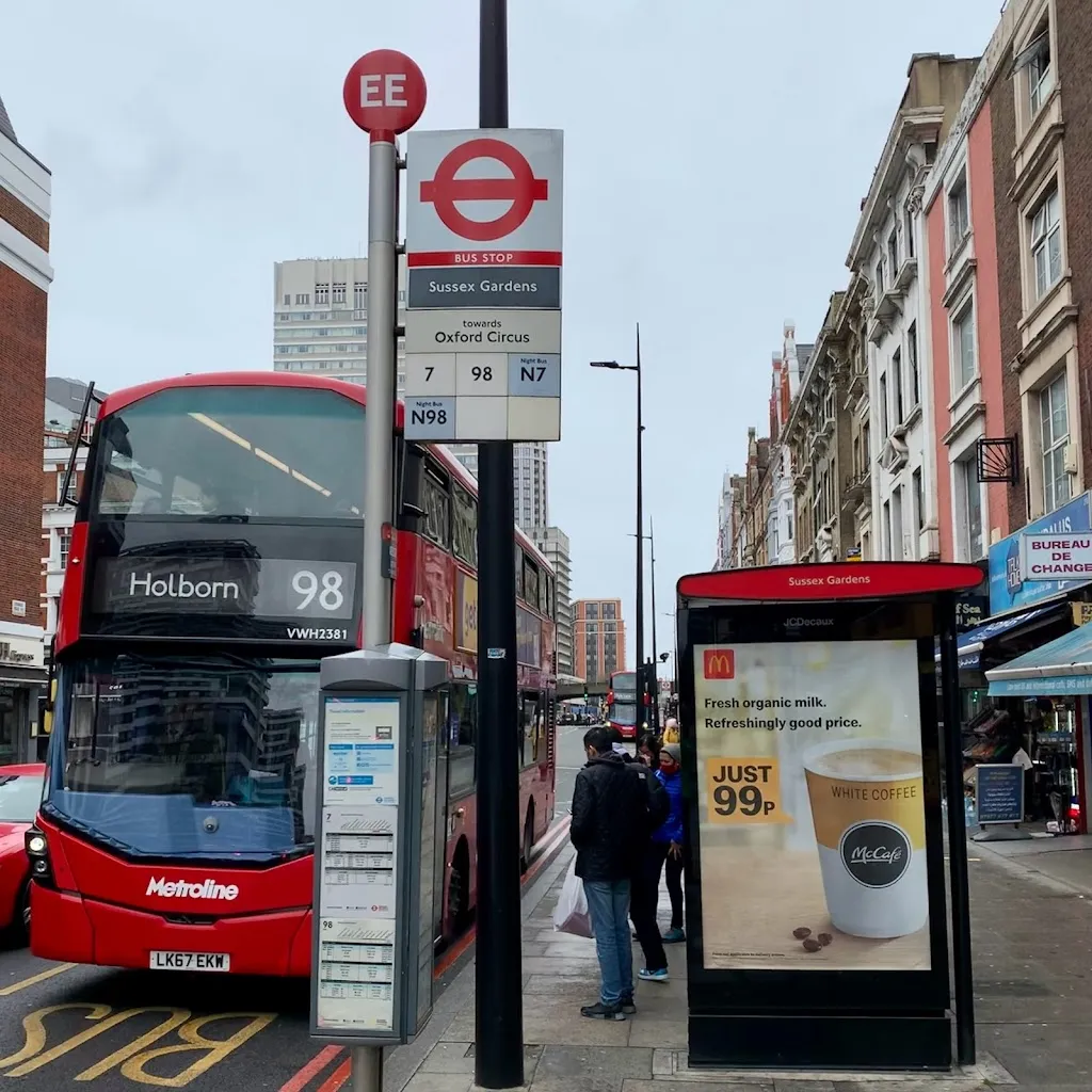 Sussex Gardens (Stop EE)