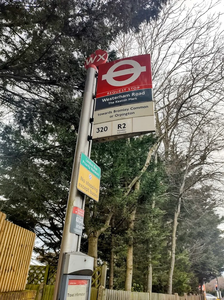 Westerham Road / The Keston Mark (Stop WX)