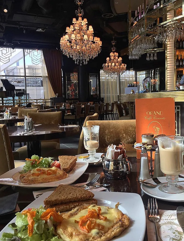 Afternoon Tea at Caffe Concerto The Village