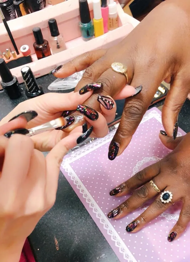 Golden Nails