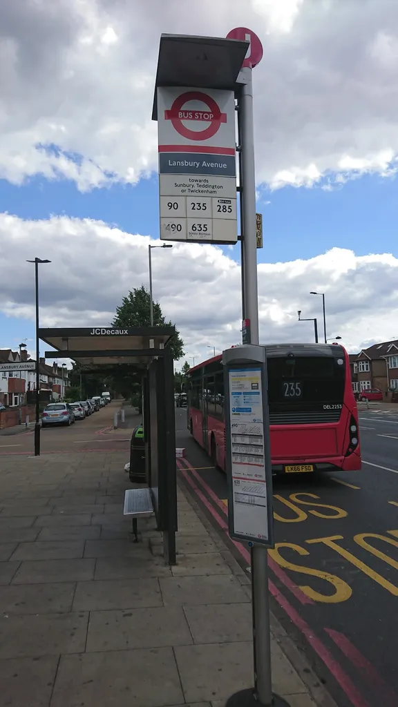Lansbury Avenue (Stop J)