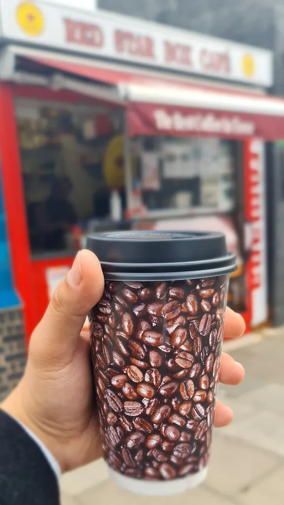 Red star box coffee