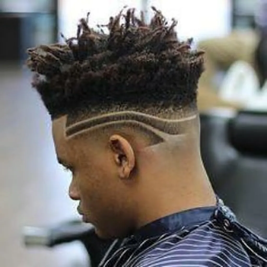 V Hair style