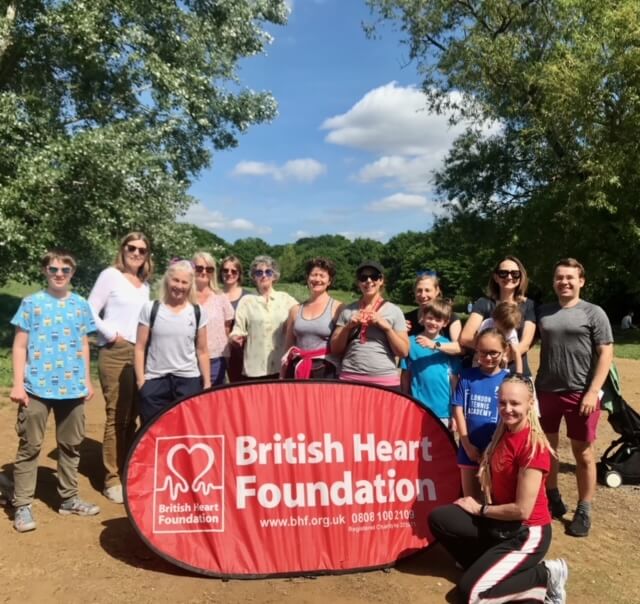 the Hampstead 4 Heart Walk 1