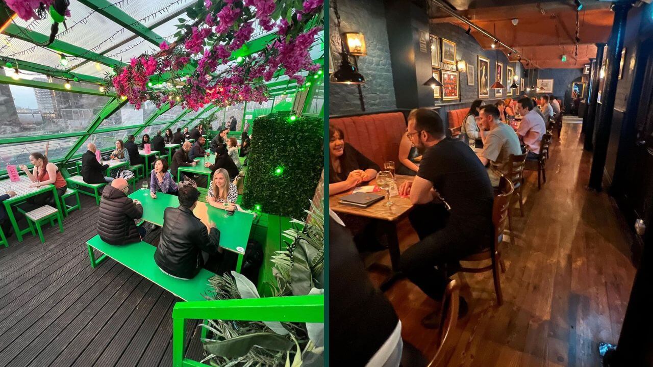 Speed Dating in a London 5