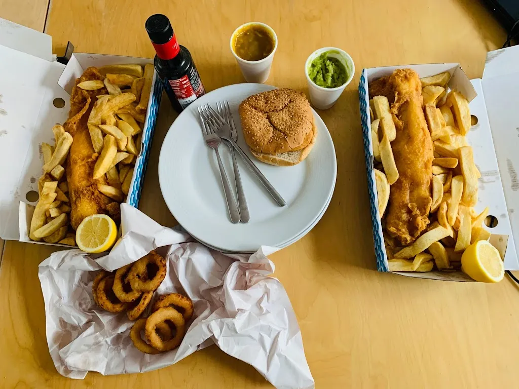 Cod's Plaice Fish and Chips
