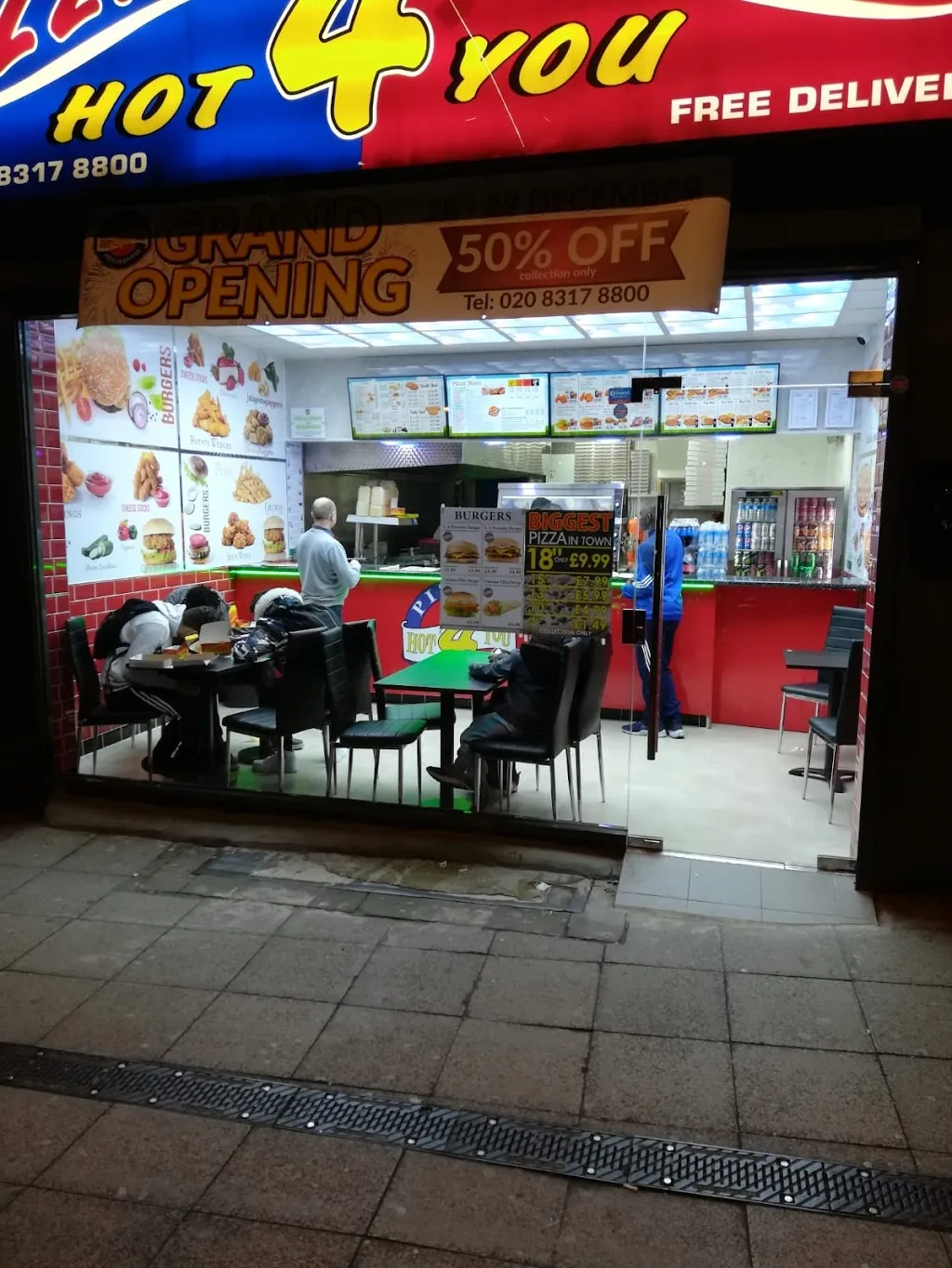 Pizza Hot 4 You Woolwich