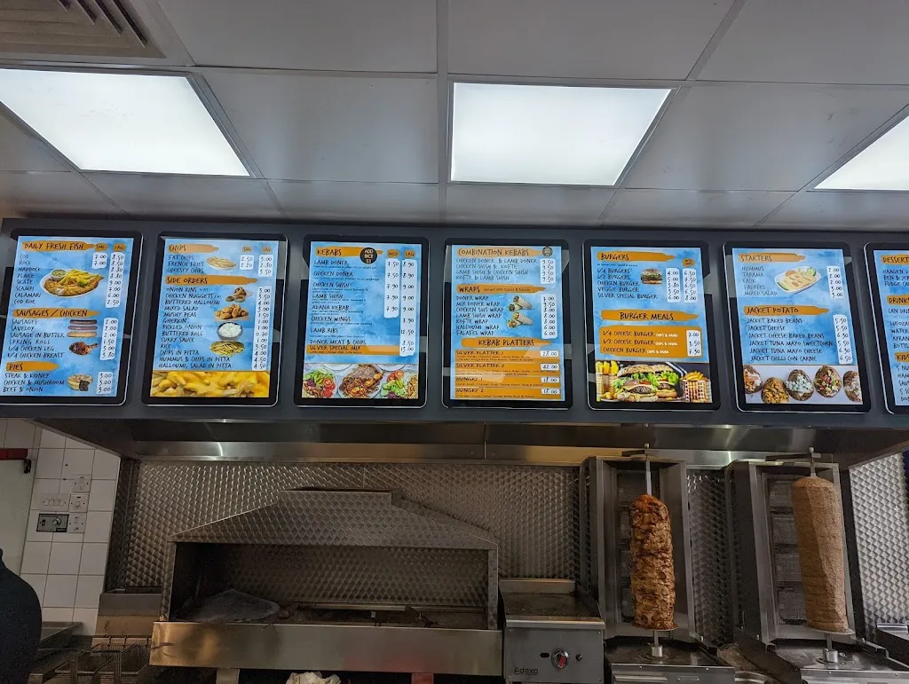 Silver Fish And Chips - Kebab