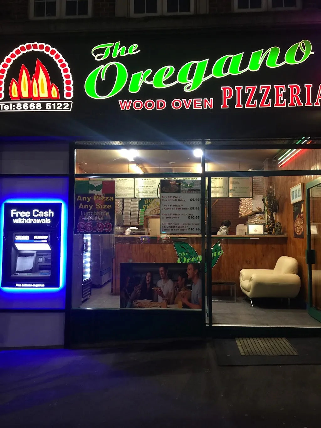 The Oregano Pizza Purley