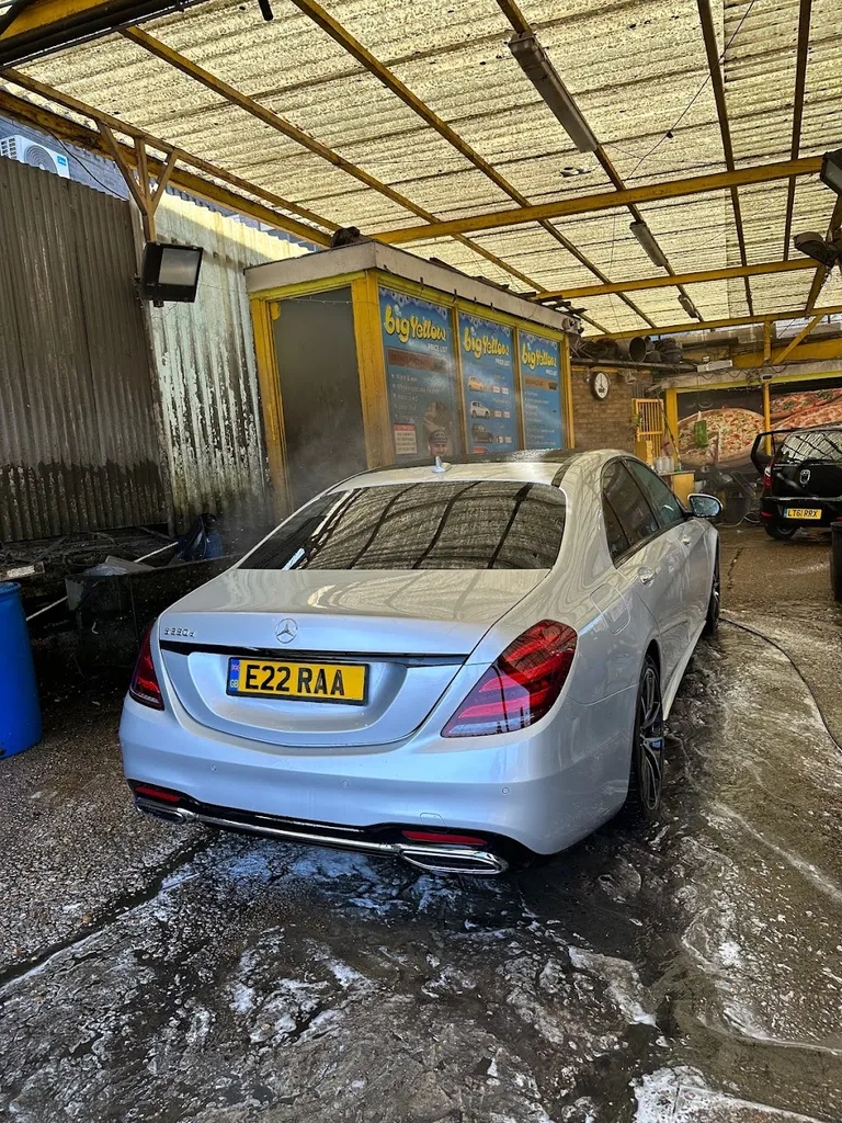 Big Yellow Hand Car Wash