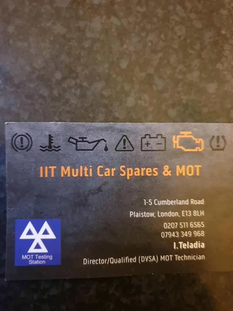 IIT Multi Car Spares & MOT