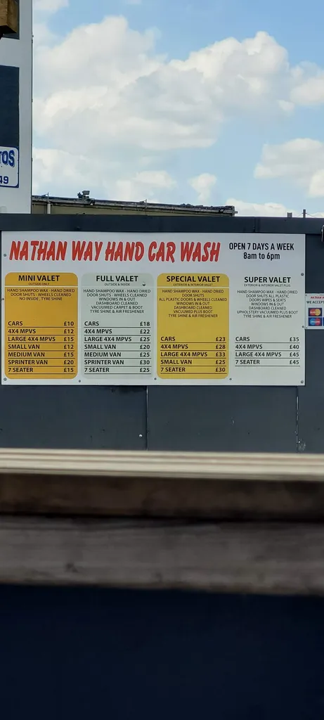 Nathern way car wash