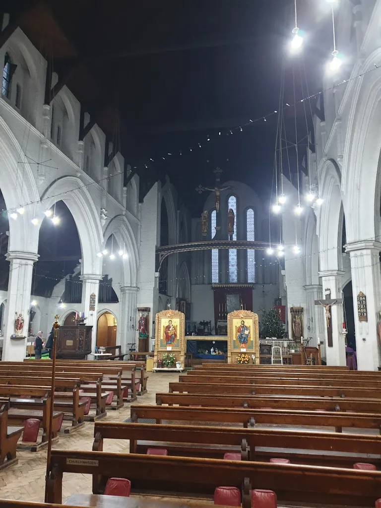 St Margaret with St Columba