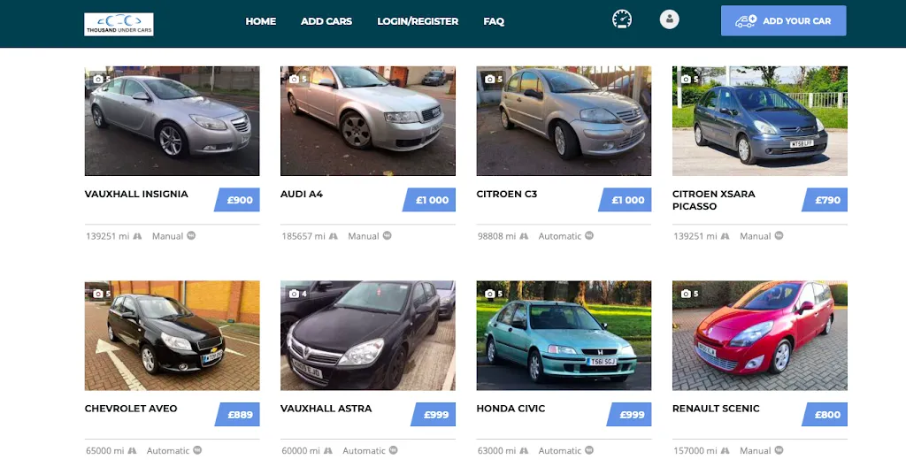 Thousand Under Cars