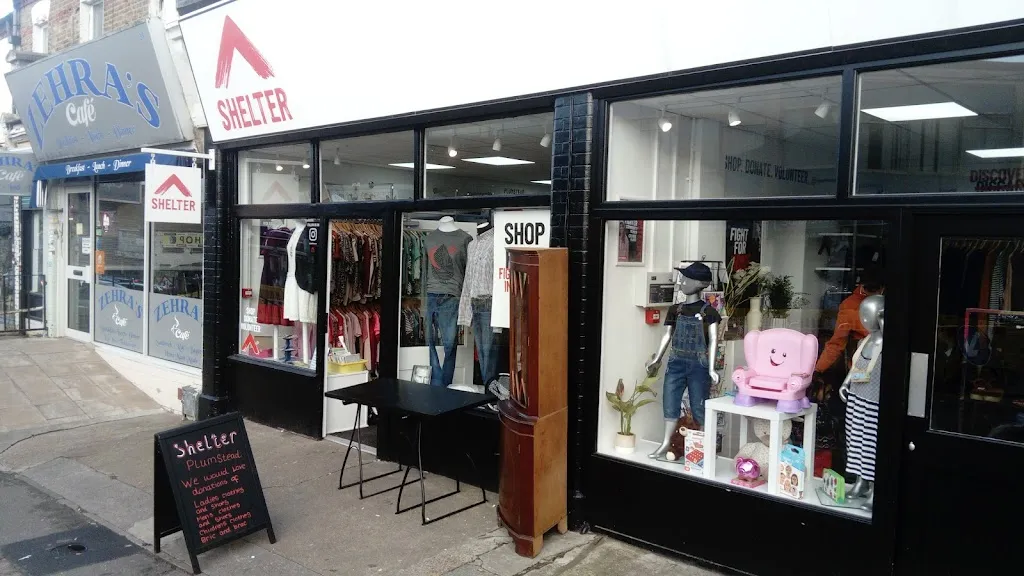 Shelter charity shop (Plumstead)