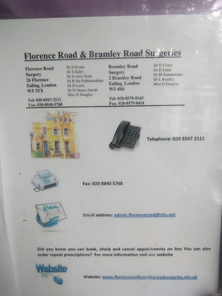 The Florence Road Surgery Dr Evans & Partners
