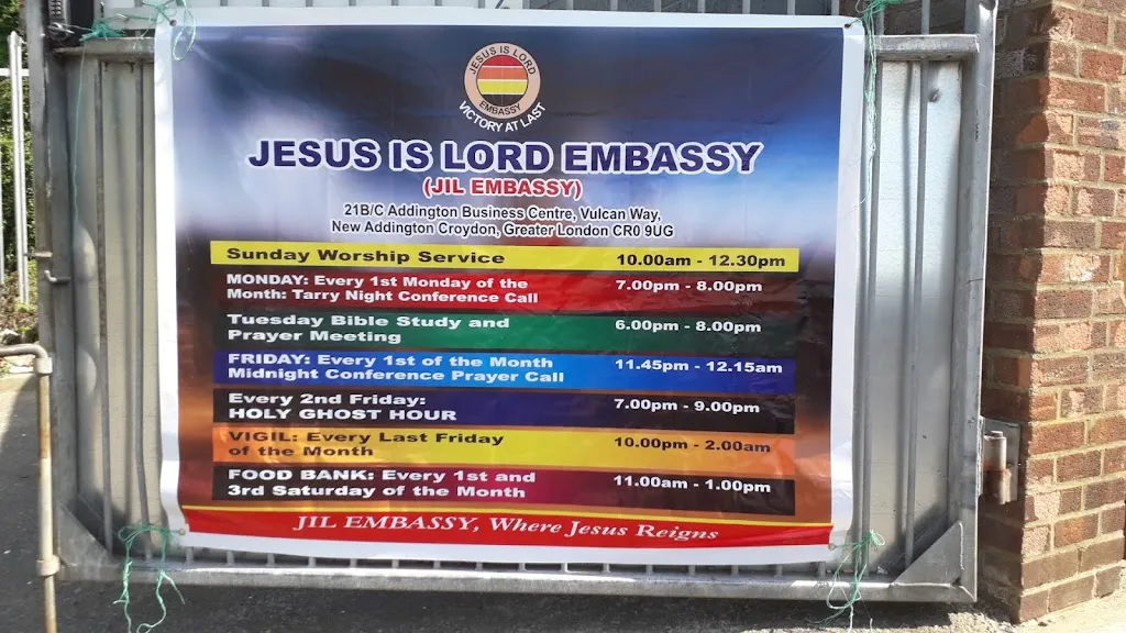Jesus is Lord Embassy, New Addington 1 Jesus is Lord Embassy, New Addington