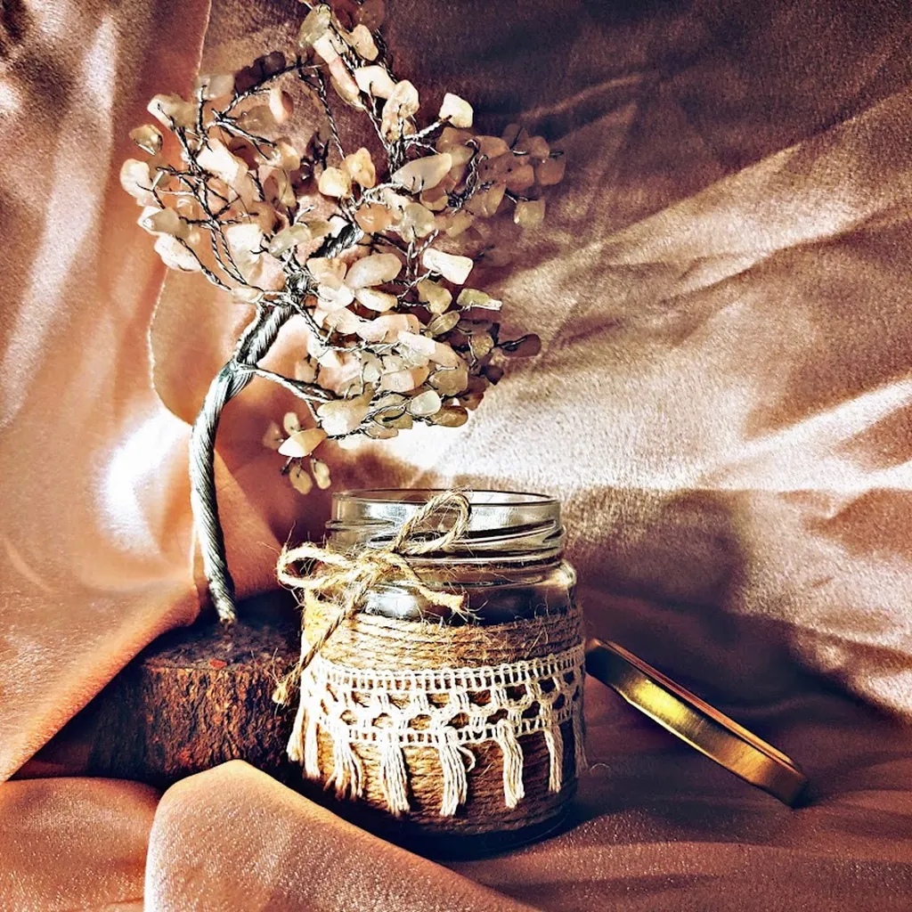 Melting love candles