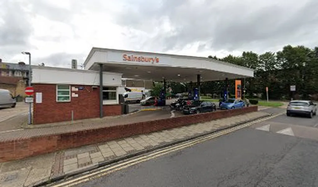 Sainsbury's petrol station