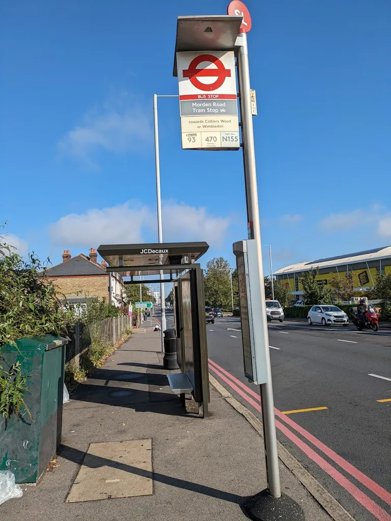 Morden Road Tram Stop (Stop SL)