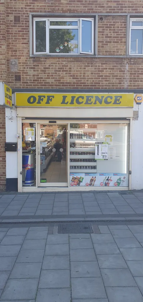Off Licence White Hart Lane Collier Row