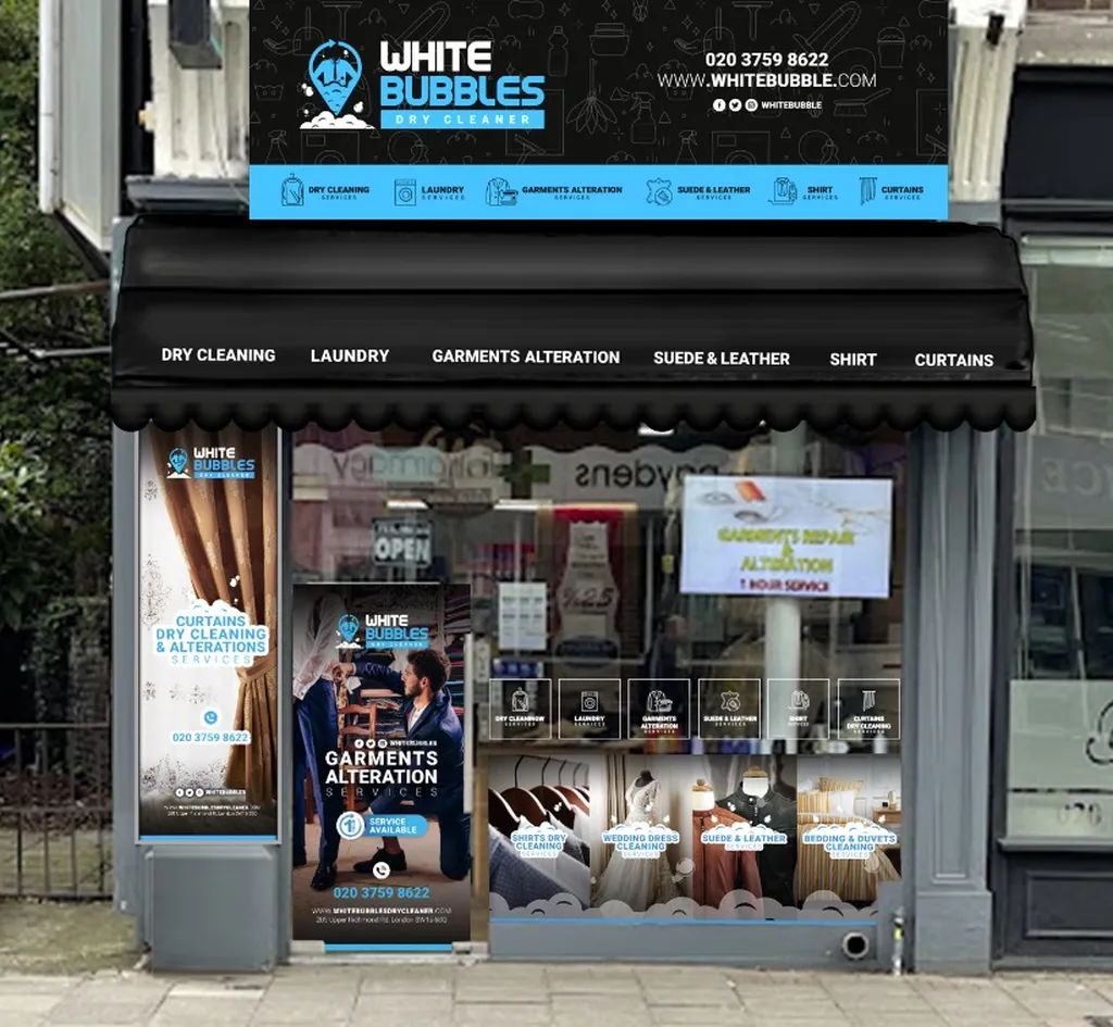 WHITE BUBBLES DRY CLEANERS