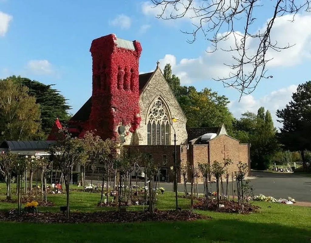 Beckenham Cemetery Chapel Car Park