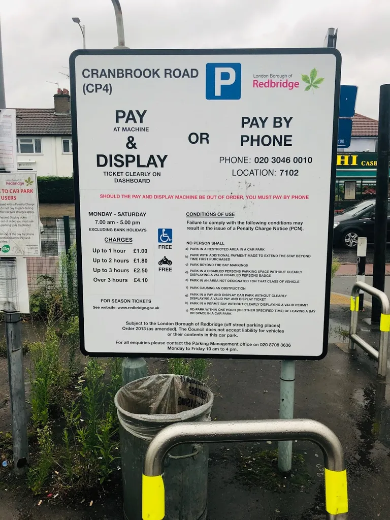 Cranbrook Road Car Park